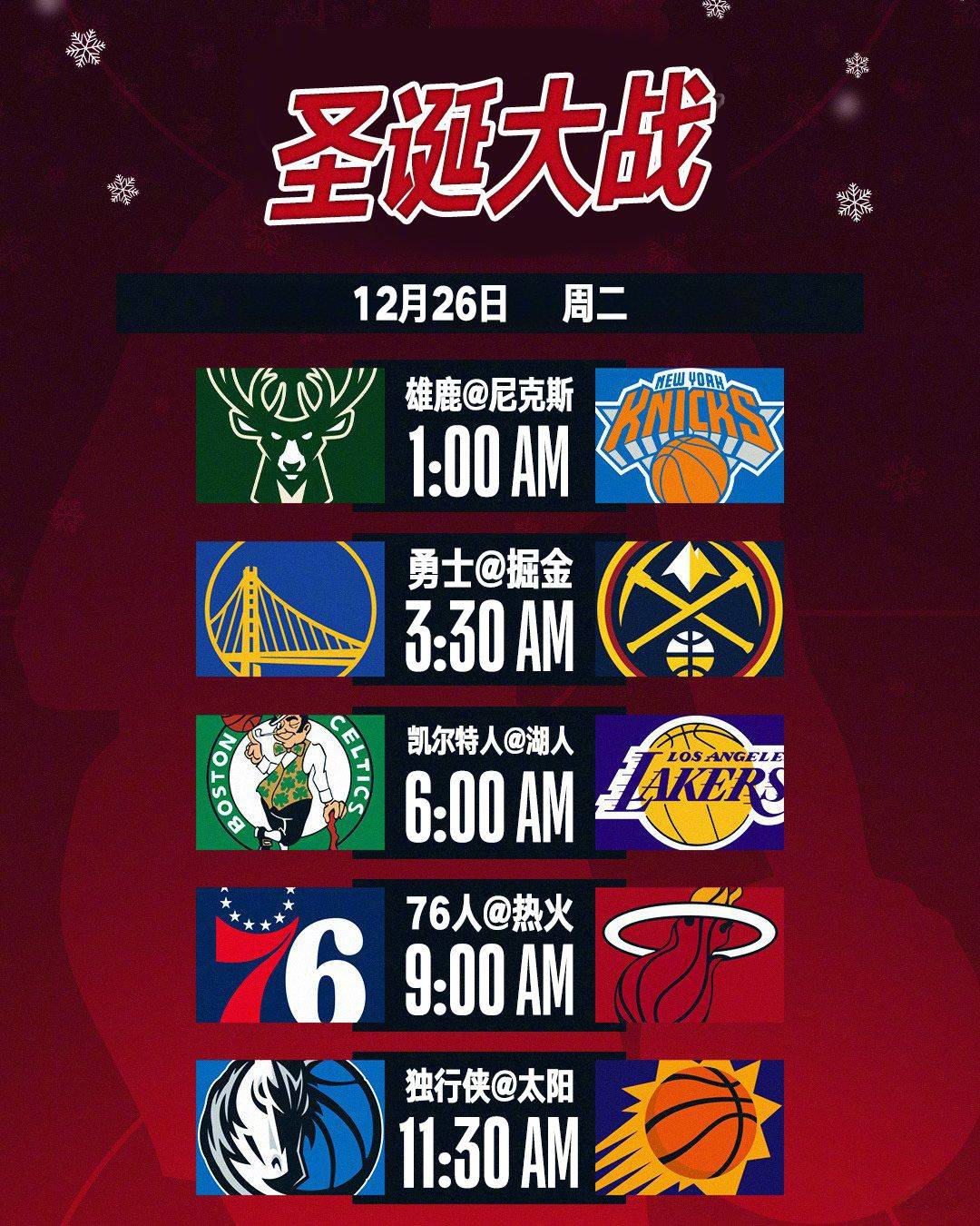 NBA新赛季来了！揭幕战湖人战掘金，保罗战旧主太阳