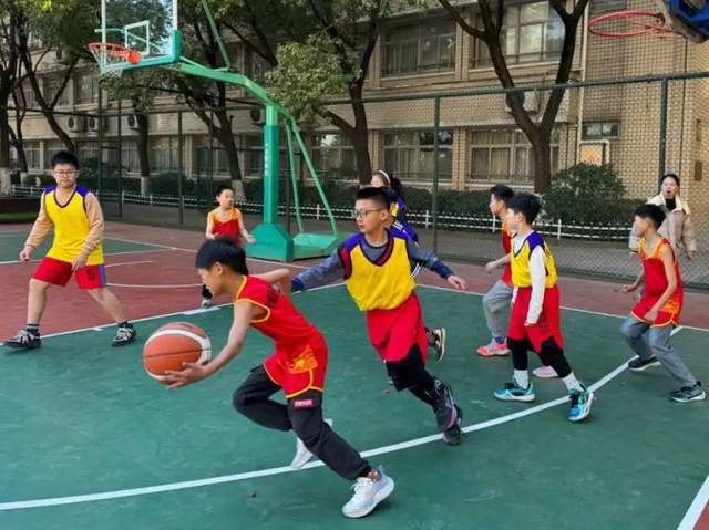 绍兴市柯桥区浙光小学举行2023年篮球比赛