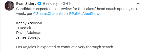 NBA一夜动态：太阳5年5000万聘请布帅 詹皇计划再打两年莺歌或离队